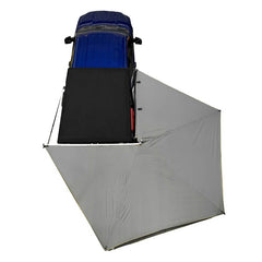 HD Nomadic 270 LT Awning - Passenger Side - Dark Gray With Black Travel Cover Universal Top