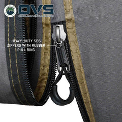 HD Nomadic 270 Degree Awning Walls - Dark Gray Body with Storage Bag Zipper