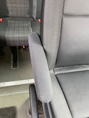 Mercedes Sprinter 907 Armrest Covers – Neoprene Protective Covers for Factory Seats (2019–2024+)