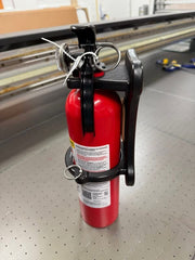 GripTurf RV Fire Extinguisher Holder – Rattle-Free MOLLE & Cab Mount