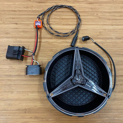 LED Grille Emblem for Mercedes Sprinter 907 – Illuminated Star for Chrome Grille (2019+)