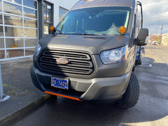 Aero Hood Spoiler for Ford Transit (2015–2020) – Hood Paint Protection & Debris Deflector