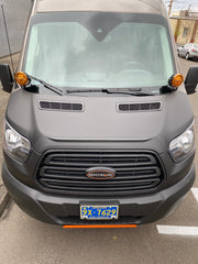 Aero Hood Spoiler for Ford Transit (2015–2020) – Hood Paint Protection & Debris Deflector