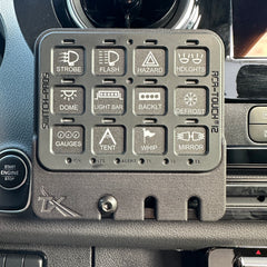 Switch-Pros Navidok Mounting Plate for Overlander & Overlander X – Universal 8 & 12 Panel Fit