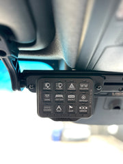 Switch-Pros Visordok Track Mounting Plate for Mercedes Sprinter – 8 & 12 Panel Compatible