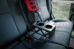 INEOS Grenadier Rear Seat Cup Holder + Storage Tray & MOLLE Panel
