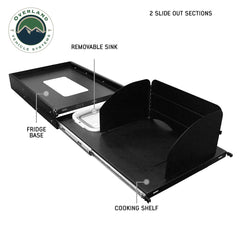 Large Refrigerator Tray and Sink Slide sections