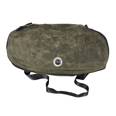 Large Duffle With Handle And Straps - #16 Waxed Canvas