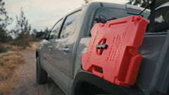 6" x 7" Fender Rack by STAPLL | Compact MOLLE Mount for Truck Bed Accessories