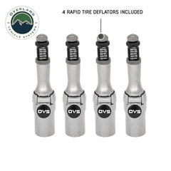 Rapid Tire Deflators - 4 Piece Adjustable Kit (5-30 PSI) 4 Piece