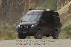 Van Compass Striker AWD 2" Lift Kit (Complete) for Mercedes Sprinter 2500 AWD (2023–Up, Single Rear Wheel)