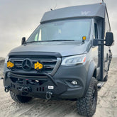 Aero Hood Spoiler for Mercedes Sprinter 907 (2019–2026+) – Hood Paint Protection & Debris Deflector