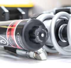 Radflo Sprinter Series ROAM 2.5 Front Coilover with Hi/Lo Compression Adjuster (0–2" Lift)