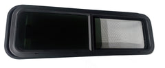 VWD Universal Van Bunk Half-Slider Window | Driver Side 33" x 10" (VW3310L)