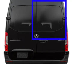 VWD Mercedes Sprinter Fixed Window | 2019+ | Passenger Rear Cargo Door (SR119-F)