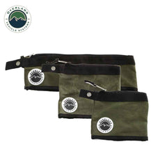 Waxed Canvas 3-Bag Set Small/Medium Size Storage Bags - #12 Waxed Canvas