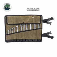 Wrench Tool Roll #16 Waxed Canvas Storage Bags
