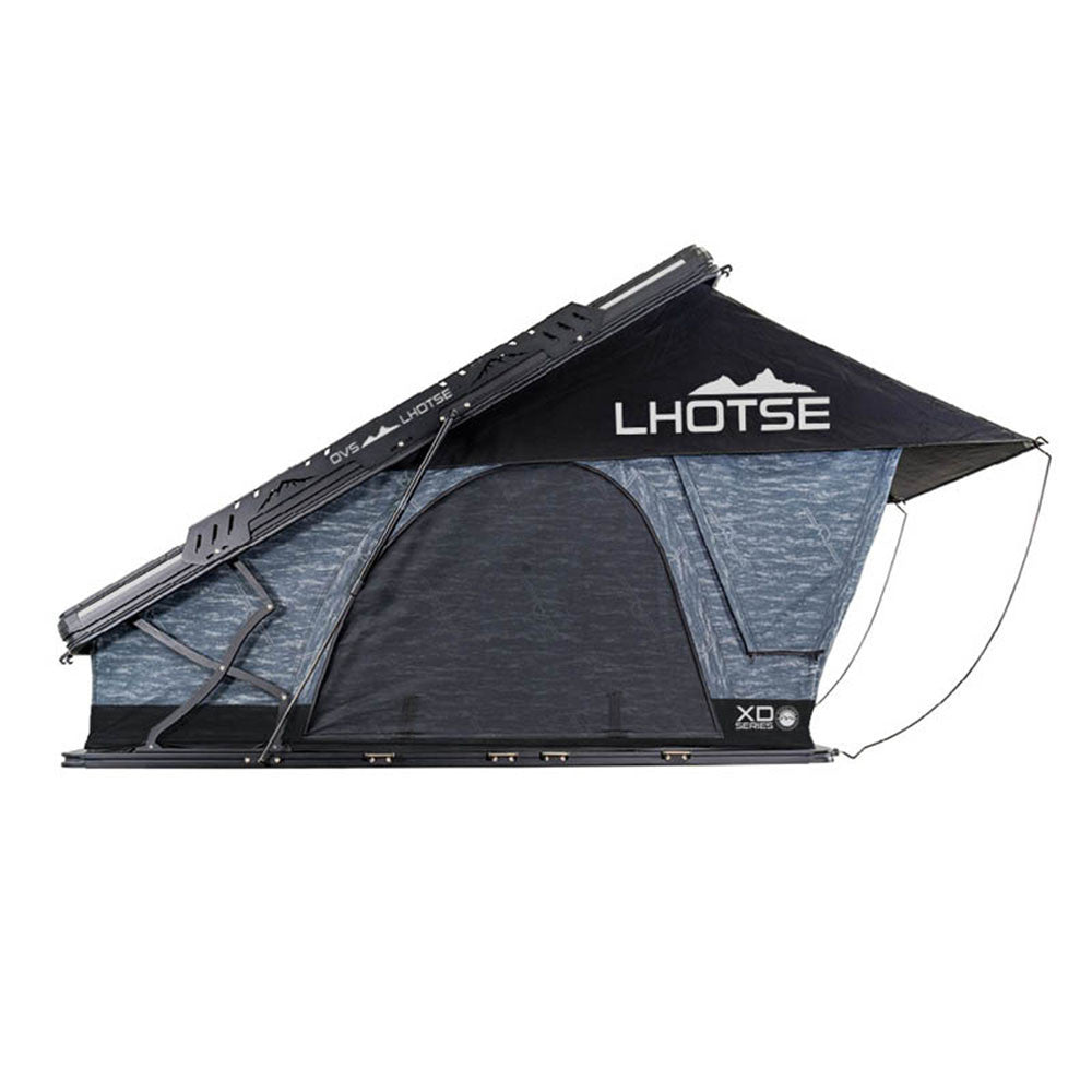 XD Lhotse Clamshell Aluminum Hard Shell Roof Top Tent Side
