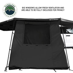 XD Nomadic 270/180 Degree Awning Annex Room Enclosure - Black Side