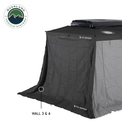 XD Nomadic 270 LTE Awning Walls - Black Fabric and Trim 3 & 4