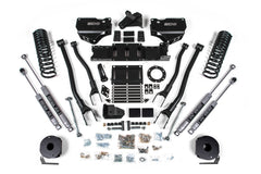 4 Inch Lift Kit w/ 4-Link | Ram 2500 w/ Rear Air Ride (19-24) 4WD | Gas - NX2 Nitro Series
