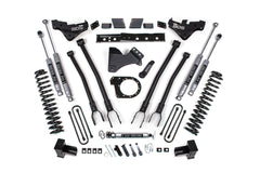 BDS 7 Inch 4-Link Lift Kit FOX 2.5 Performance Elite for Ford F250 & F350 Super Duty Diesel 4WD (2023–2026)