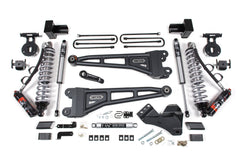 BDS 5 Inch Lift Kit FOX 2.5 Performance Elite Coilover Conversion Radius Arm for Ford F350 Super Duty DRW Diesel 4WD (2023–2026)