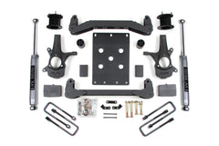BDS 4.5 Inch Suspension Lift Kit w/ FOX 2.0 Performance Series Shocks Chevy Silverado 1500 & GMC Sierra 1500 2WD (2007–2013)