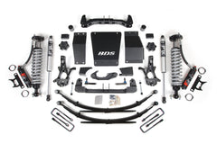 BDS 6 Inch Lift Kit FOX 2.5 Performance Elite Coilover Chevy Silverado GMC Sierra 1500 4WD (2014–2018)