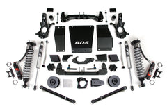 BDS 4 Inch Lift Kit FOX 2.5 Performance Elite Coilover for Chevy Suburban, Tahoe & GMC Yukon/Yukon XL 1500 4WD (2015–2019)