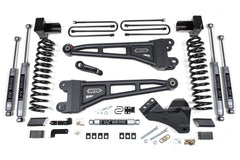 4 Inch Lift Kit w/ Radius Arm | Ford F350 Super Duty DRW (17-19) 4WD | Gas - FOX 2.5 Performance Elite