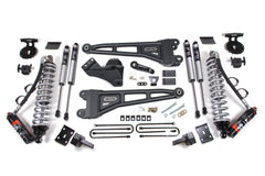 BDS 4 Inch Radius Arm Lift Kit w/ FOX 2.5 Coilover Ford F250/F350 Diesel 4WD (2011–2016)