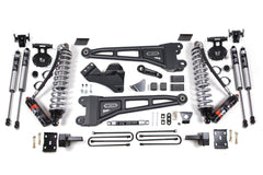 BDS 6 Inch Lift Kit w/ Radius Arm with FOX 2.5 Performance Elite Coil-Over Conversion for Ford 2005-2007 F250/F350 Super Duty 4WD Diesel
