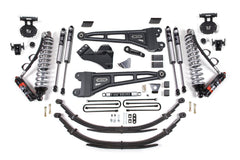 BDS 6 Inch Lift Kit w/ Radius Arm with FOX 2.5 Performance Elite Coil-Over Conversion for Ford 2005-2007 F250/F350 Super Duty 4WD Diesel