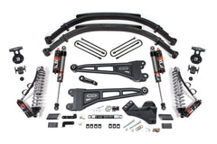 BDS 5 Inch Radius Arm Lift Kit w/ FOX 2.5 Performance Elite Coilovers Ford F-250 & F-350 Super Duty 4WD Diesel (2023–2026)