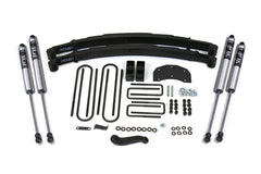BDS Suspension 4 Inch Lift Kit w/ FOX 2.0 Shocks Ford F350 Monobeam 4WD (1980–1996)