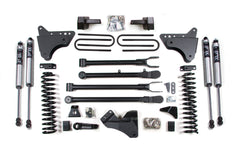 BDS Suspension 6 Inch Lift Kit Ford F250 F350 Super Duty 4WD Gas (2005-2007)