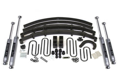 6 Inch Lift Kit | Chevy/GMC 3/4 Ton Truck/Suburban (73-76) 4WD - 4 Inch Block Kit with Add-A-Leaf / NX2 Nitro Series