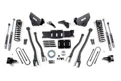 6 Inch Lift Kit w/ 4-Link | Ram 3500 (13-18) 4WD | Diesel - 5 Inch Block Kit / 6 Bolt / FOX 2.0 Performance Series