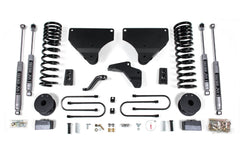 BDS 4 Inch Lift Kit for 2013-2018 Ram 3500 w/ Rear Air Ride 4WD Diesel