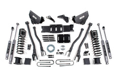 5.5 Inch Lift Kit w/ 4-Link | Ram 3500 w/ Rear Air Ride (13-18) 4WD | Gas - NX2 Nitro Series