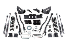 BDS 6 Inch 4-Link Lift Kit Ram 3500 Diesel w/ Rear Air Ride 4WD (2013–2018)