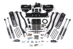 BDS Suspension NX2 Series 4 Inch 4-Link Lift Kit Ram 3500 4WD Gas (2019-2023)