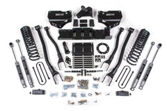 4 Inch Lift Kit w/ 4-Link | Ram 3500 (19-23) 4WD | Diesel - 8 Bolt / NX2 Nitro Series