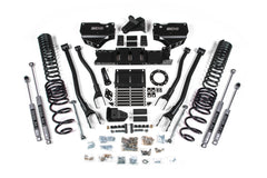 4 Inch Lift Kit w/ 4-Link | Ram 2500 (19-26) 4WD | Gas - FOX 2.0 Performance Series