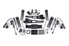 BDS Suspension 6 Inch Radius Arm Suspension Lift Kit Ram 2500 4WD Diesel (2019–2024)