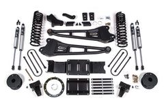 BDS 6 Inch Radius Arm Lift Kit Ram 3500 Diesel w/ Rear Air Ride 4WD (2019–2024)