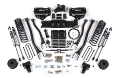 BDS Suspension NX2 6 Inch 4-Link Lift Kit Ram 3500 Rear Air Ride 4WD Diesel (2019-2024)