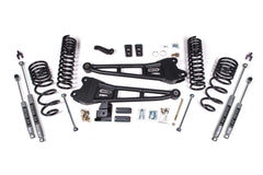 4 Inch Lift Kit w/ Radius Arm | Ram 2500 (14-18) 4WD | Diesel - NX2 Nitro Series