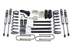 BDS 4 Inch Lift Kit w/ FOX 2.0 Shocks Dodge Ram 2500 Power Wagon 4WD (2005–2007)